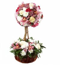  Композиции «Цветочное дерево»